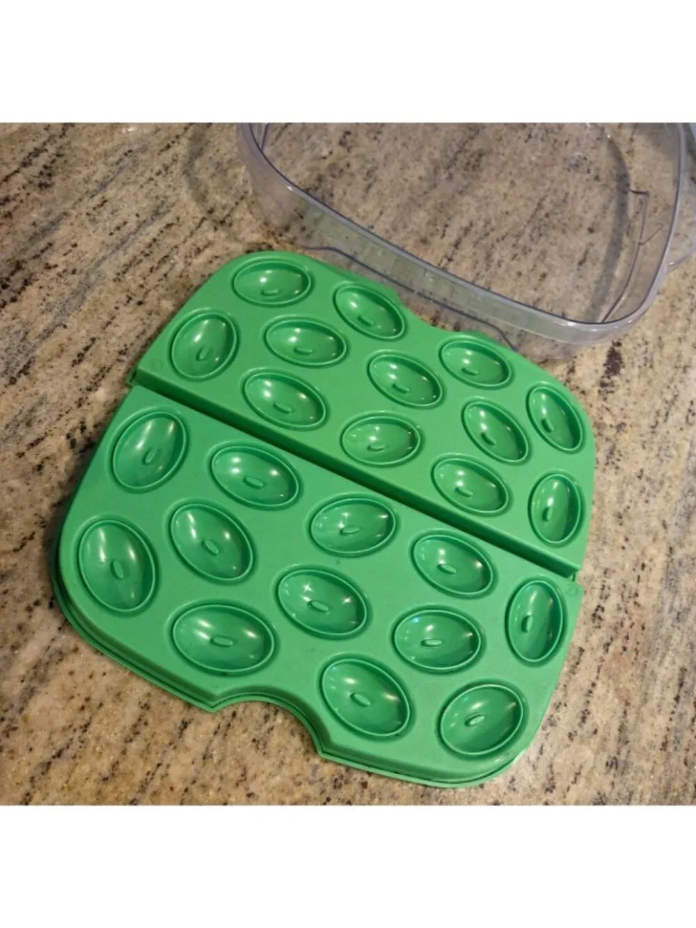 The Pampered Chef Cool & Serve Square Tray Set Deviled Eggs